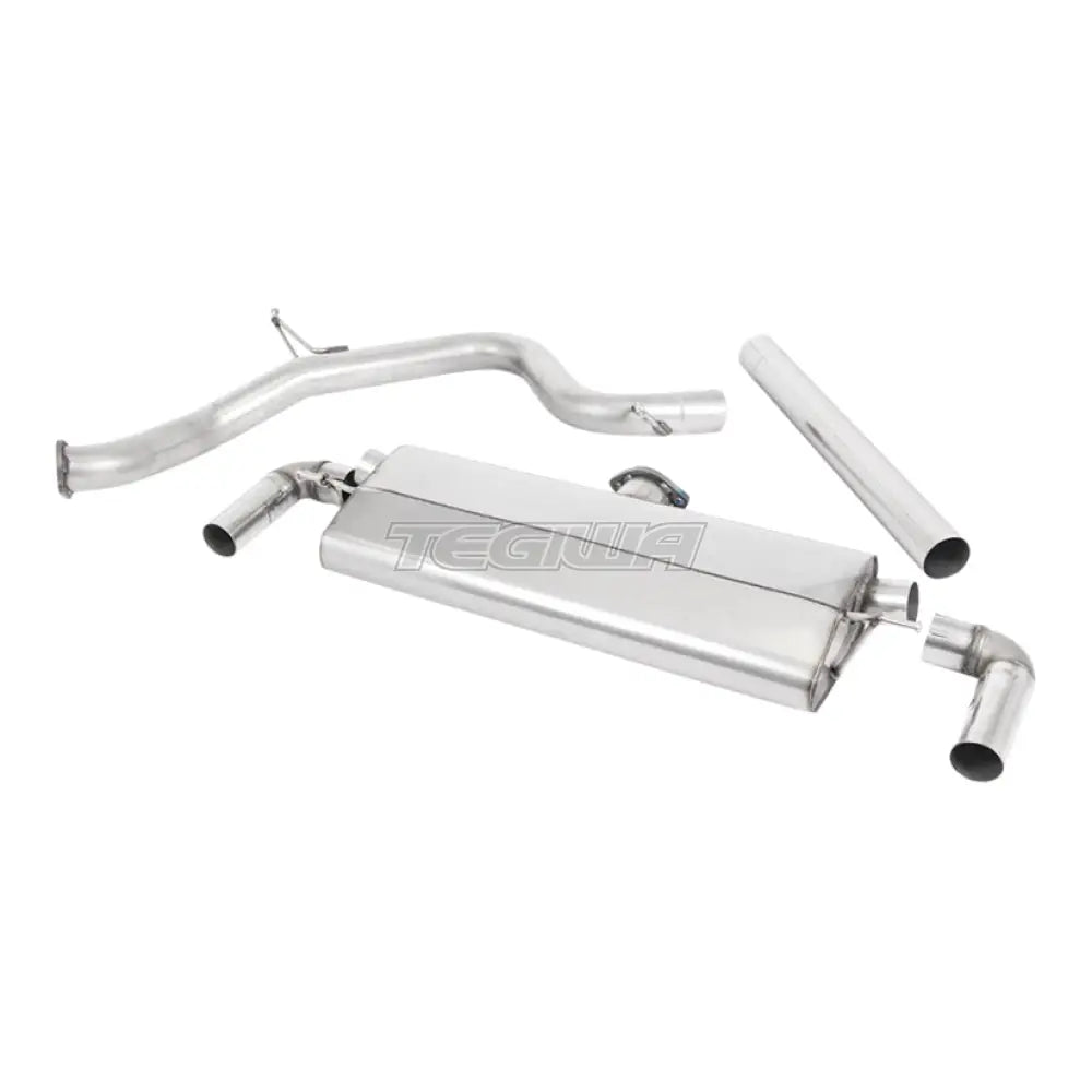 Milltek Seat Leon Cupra 300 2.0 TSI (ei-OPF/GPF-mallit) 2018-2019 Cat-back -pakoputkisto