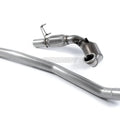 Milltek Seat Leon Cupra 300 2.0 TSI (ei OPF/GPF-malleissa) 2018–2019 Suurihalkaisijainen Downpipe ja Hi-Flow urheilukatalysaattoripakoputkisto – sopii Milltek-järjestelmään – SSXVW283