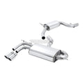 Milltek Seat Leon FR 2.0 T FSI 200-211 hv 2006-2013 Cat-back pakoputkisto – Resonoitu