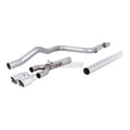 Milltek Seat Leon FR 2.0 TDI 150 SC and 5-door (manual and DSG-auto) 2013-2020 Cat-back Exhaust