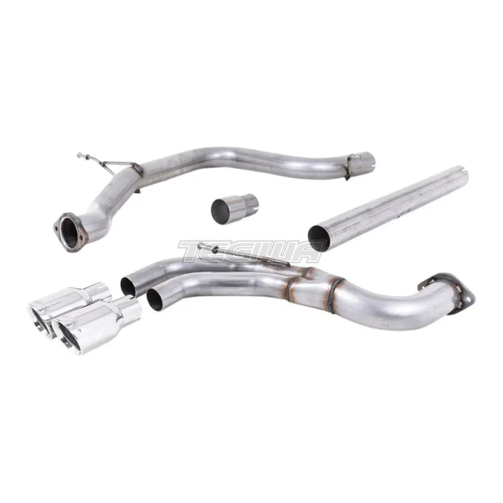 Milltek Seat Leon FR 2.0 TDI 184PS SC ja 5-ovinen (manuaali ja DSG-automaatti) 2013-2020 Cat-back-pakoputkisto