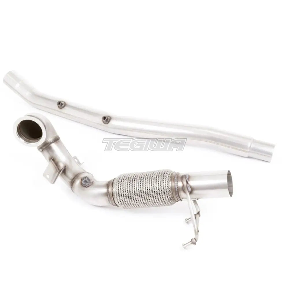 Milltek Seat Leon ST Cupra 300 (4x4) Farmariauto / Tila-auto (Vain OPF/GPF-varustellut) 2019-2020 Suurempi Downpipe ja Katalysaattoriton pakoputkisto - Sopii alkuperäiseen järjestelmään