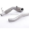 Milltek Skoda Octavia vRS 2.0 TSI 220PS & 230PS Hatch & Estate (manual and DSG-auto) 2013-2018 Cast Downpipe with Race Cat Exhaust