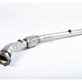 Milltek Volkswagen Golf Mk4 337 Anniversary 180 hv 2002-2004 iso putki Downpipe ja De-cat -pakoputkisto - Yhteensopiva Milltek-järjestelmän kanssa