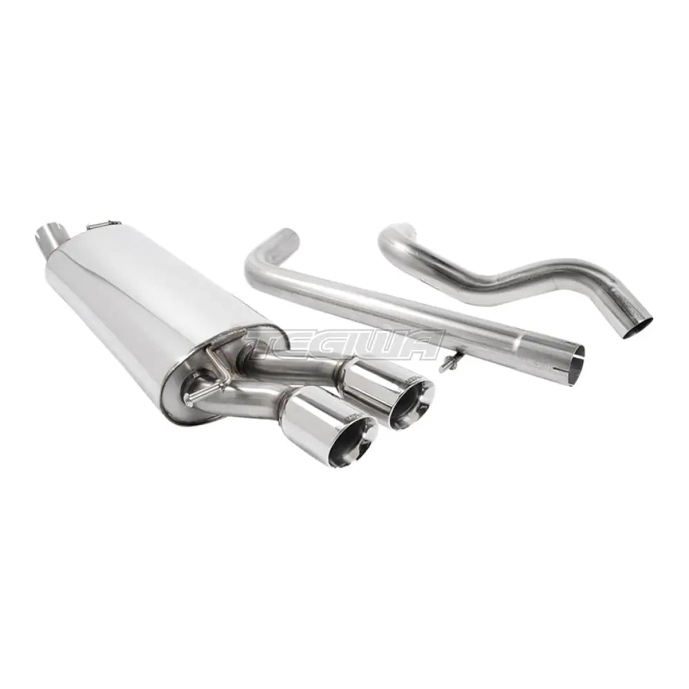 Milltek Volkswagen Golf Mk4 GTI 1.8T 1998-2004 Cat-back-pakoputkisto – ei-resonoitu (vaatii 4-motion-takapuskurin alaosan)