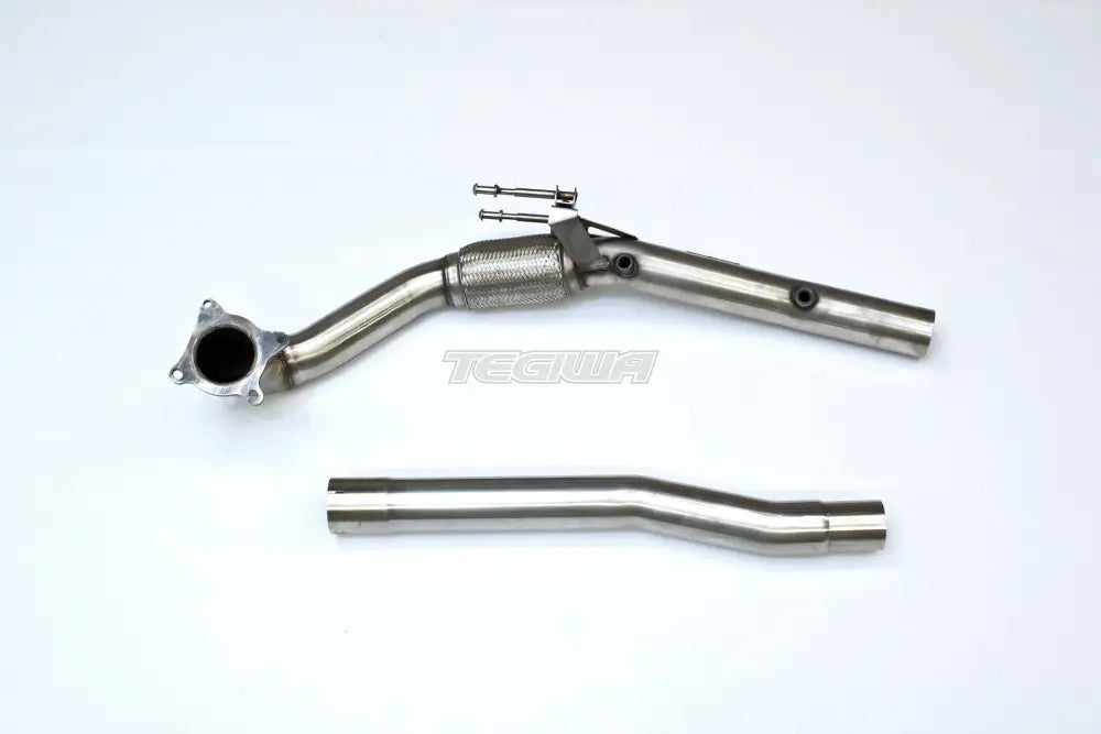 Milltek Volkswagen Golf Mk6 GTi 2.0 TSI 210PS 2009-2013 Suurihalkaisijainen Downpipe ja Katalysaattoriton Pakoputkisto - Sopii 3" Milltek-järjestelmään