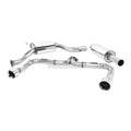 Milltek Volkswagen Golf MK7 GTi (sis. GTi Performance Pack Clubsport- & Clubsport S -mallit) 2013-2016 Cat-back -pakoputkisto – kiillotetut päät – SSXVW230