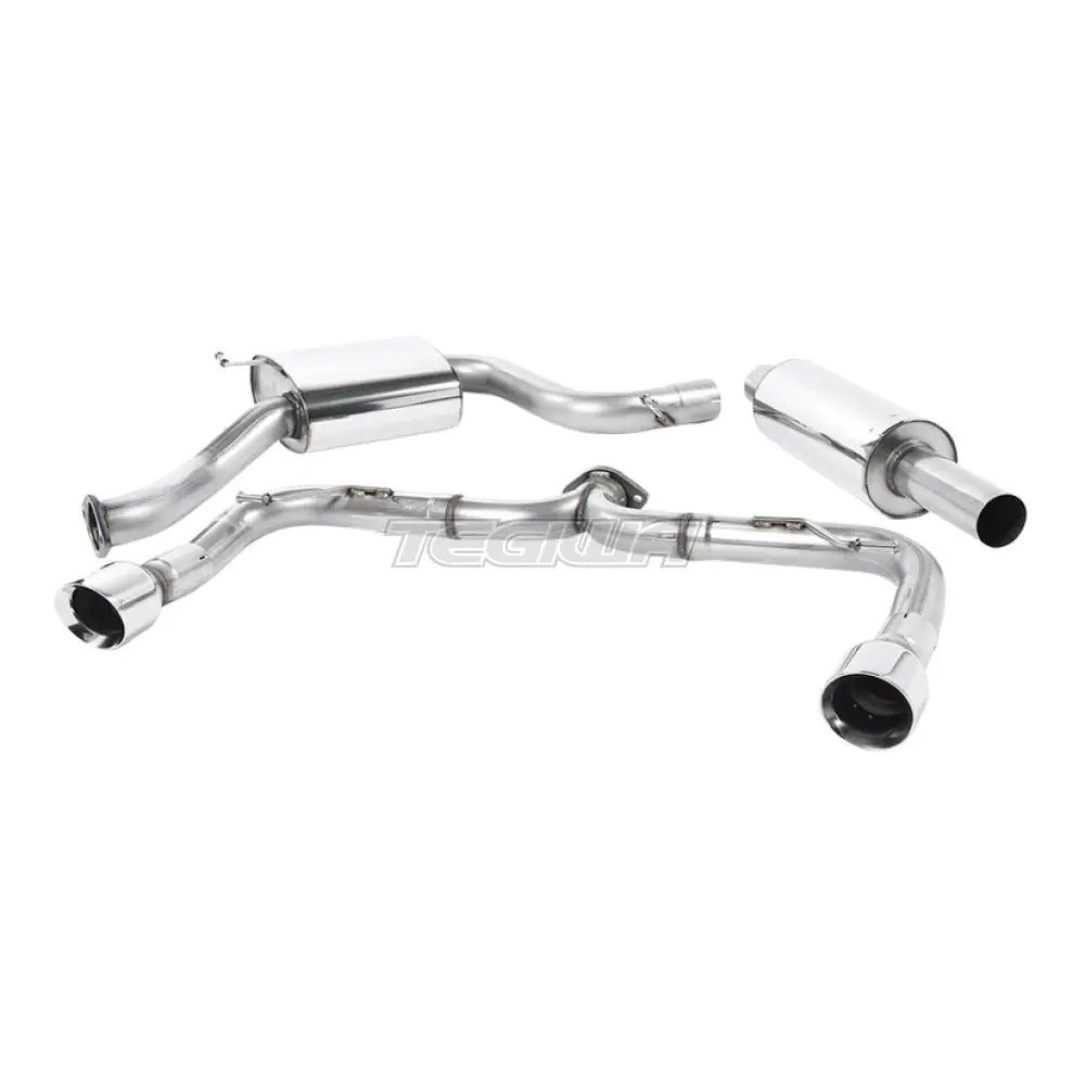 Milltek Volkswagen Golf MK7 GTi (sis. GTi Performance Pack Clubsport- & Clubsport S -mallit) 2013-2016 Cat-back -pakoputkisto – kiillotetut päät – SSXVW230