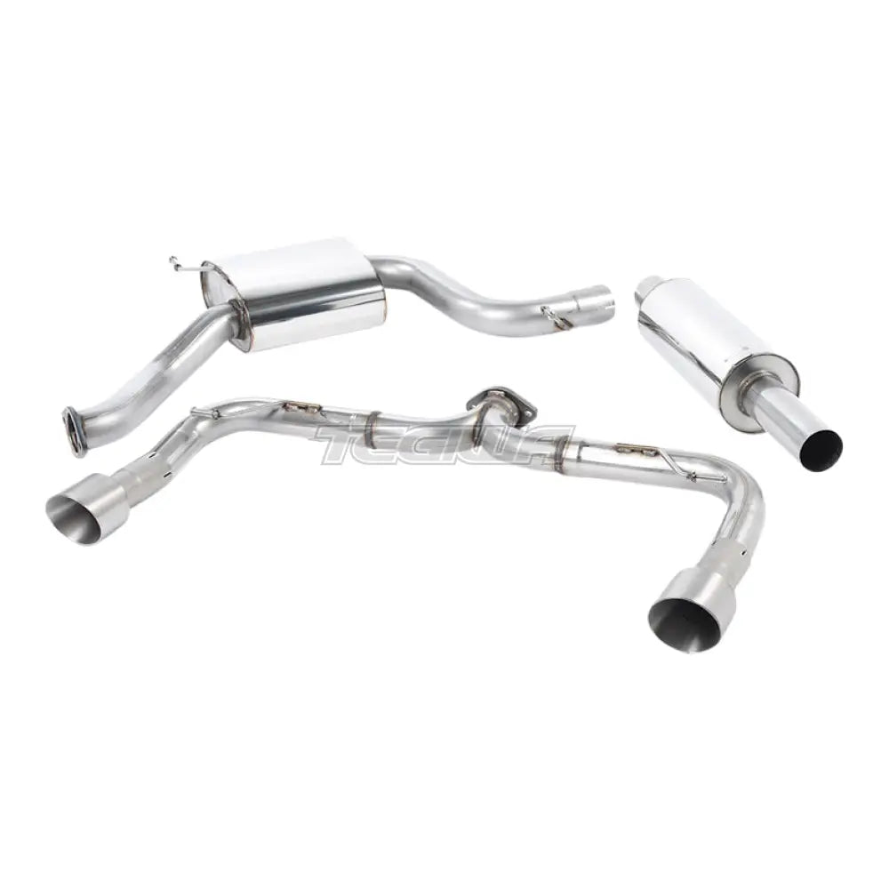 Milltek Volkswagen Golf MK7 GTi (sis. GTi Performance Pack, Clubsport & Clubsport S -mallit) 2013-2016 Cat-back -pakoputkisto – Titaaniulostulot – SSXVW228