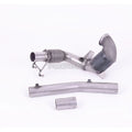 Milltek Volkswagen Polo GTI 2.0 TSI (AW 5 Door) - GPF/OPF Models Only 2019-2021 Hi-Flow Sports Cat and Downpipe Exhaust - Non-Resonated Fits with Milltek System - SSXVW564