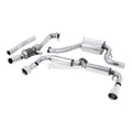 Milltek Volkswagen Scirocco R 2009-2016 Turbo-back mukaan lukien Hi-Flow Sports Cat -pakoputkisto - 3" - SSXVW138